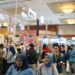 Para pengunjung memadati Mommy N Me di JCC (Jakarta Convention Center) Jakarta