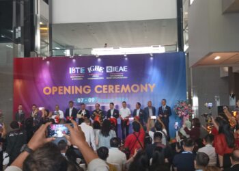 Opening Ceremoni Pameran dagang IBTE, IGHE, IEAE 2024, (Jakarta, 7/8/2024)