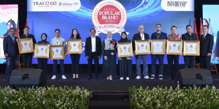 Ini Jajaran Peraih Indonesia Digital Popular Brand Award Platinum 2020-2024 Womanindonesia.co.id