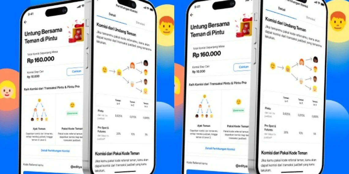 PINTU Tingkatkan Komisi Referral Program, Perluas Akses Investasi Crypto di Indonesia_Womanindonesia.co.id