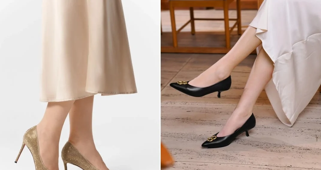Sepatu heels stiletto high salah satu koleksi dari Buttonscraves. Soucre : instagram.com/buttonsraves