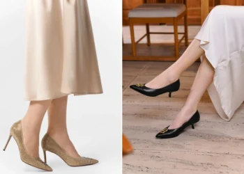 Sepatu heels stiletto high salah satu koleksi dari Buttonscraves. Soucre : instagram.com/buttonsraves