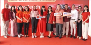 Peluncuran kalkulator zat besi, sebagai kolaborasi Alfamart & SGM (Tangerang, 06/4/25)