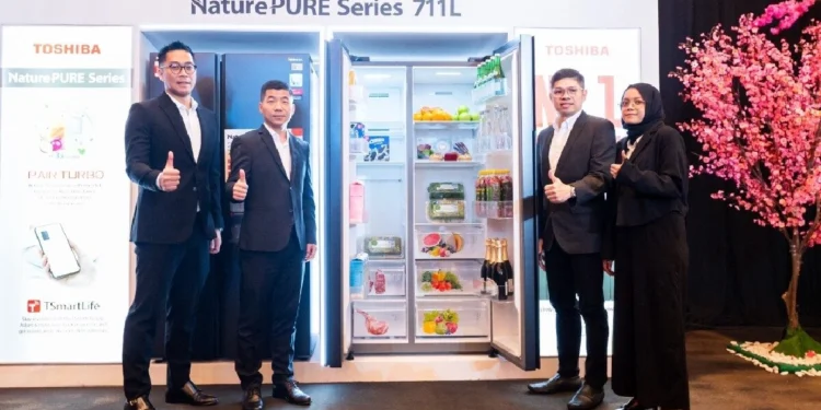 Luncurkan Kulkas Kapasitas Terbesar di Indonesia, Toshiba Sabet Rekor MURI_Womanindonesia.co.id