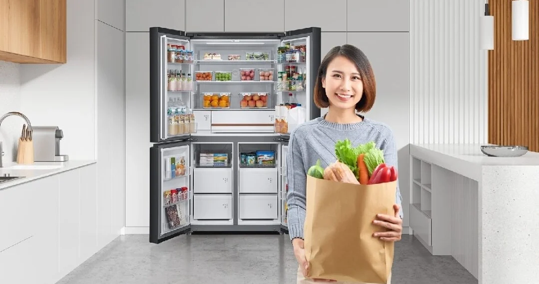 Hidup Praktis ala Keluarga Modern, Toshiba Hadirkan Kulkas Jumbo untuk Simpan Stok Lebih Lama_Womanindonesia.co.id