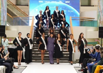 Kelly Tandiono Diantara 16 Finalist Dalam Press Conference Top 16 Miss Universe Indonesia 2025