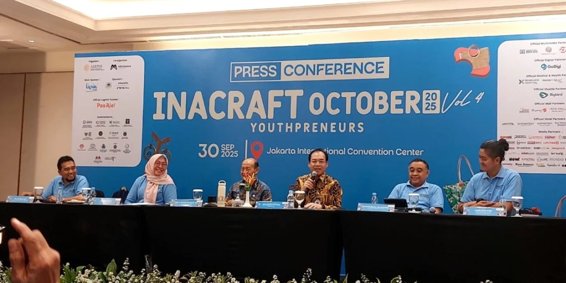 Press Confrence INACRAFT 2025, Jakarta International Convention Center (JICC), 30/09/2025)