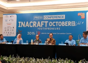 Press Confrence INACRAFT 2025, Jakarta International Convention Center (JICC), 30/09/2025)