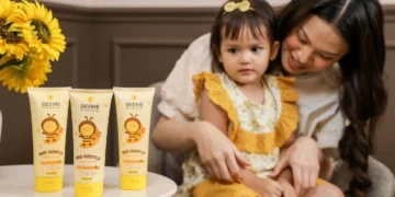 Bee Gentle Lotion Perawatan Kulit Harian untuk Ibu dan Anak_Womanindonesia.co.id