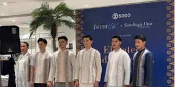INTRESSE X Sandiaga Uno - Trunk Show bertajuk "Elevated Eid Essentials", menampilkan koleksi baju muslim tenun modern. (photq by. Intresse)