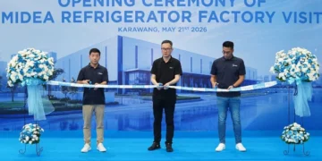 Midea Buka Pabrik Kulkas Terbesar di Indonesia, Perkuat Komitmen Investasi dan Produksi Lokal_Womanindonesia.co.id